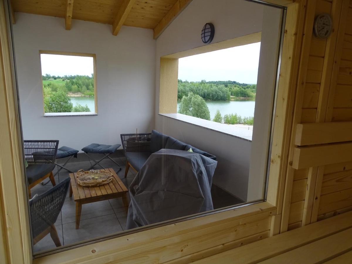 Feriendomizil Am Stoermthaler See, Lagovida, Leipziger Neuseenland, Grosspoesna, Privatstrand 외부 사진