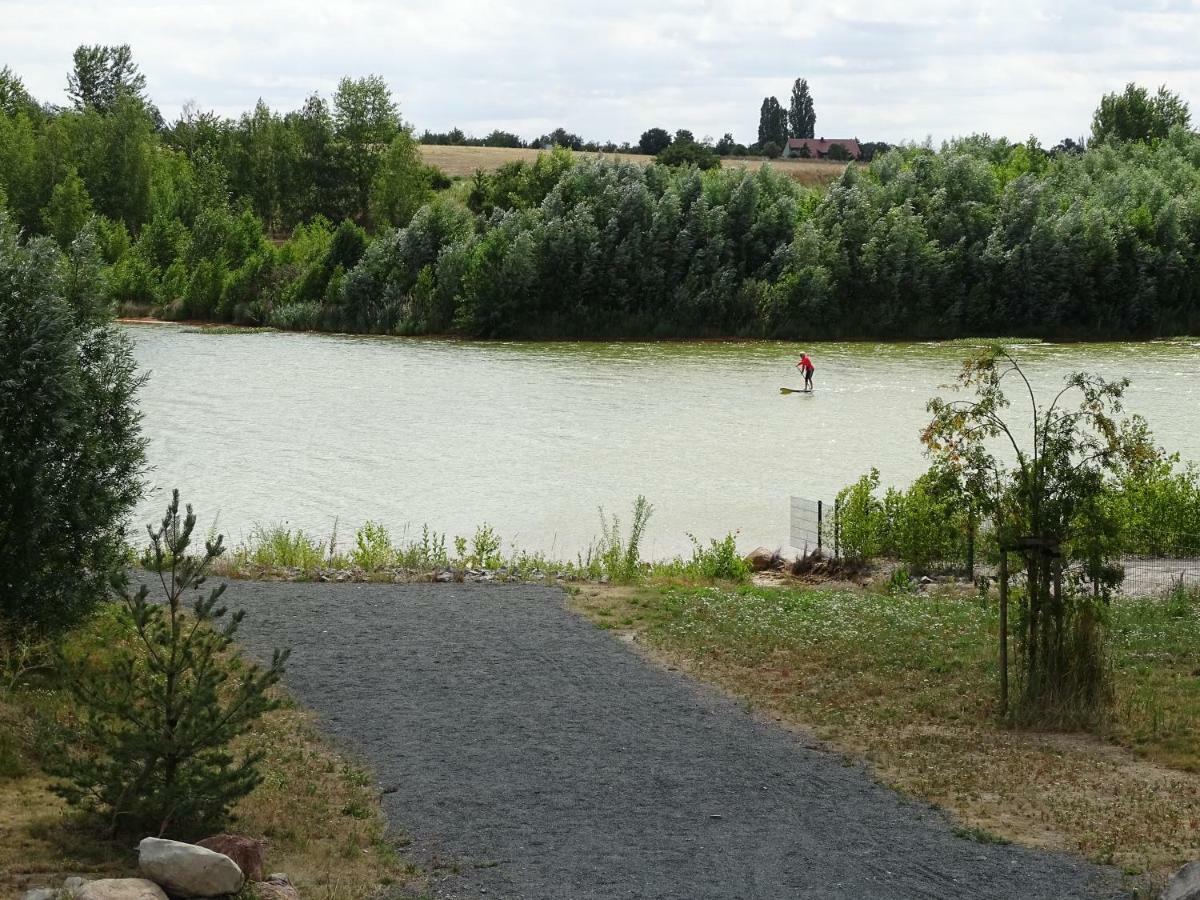 Feriendomizil Am Stoermthaler See, Lagovida, Leipziger Neuseenland, Grosspoesna, Privatstrand 외부 사진