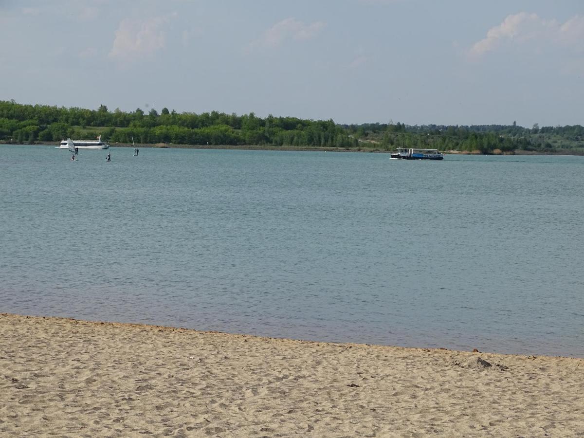Feriendomizil Am Stoermthaler See, Lagovida, Leipziger Neuseenland, Grosspoesna, Privatstrand 외부 사진